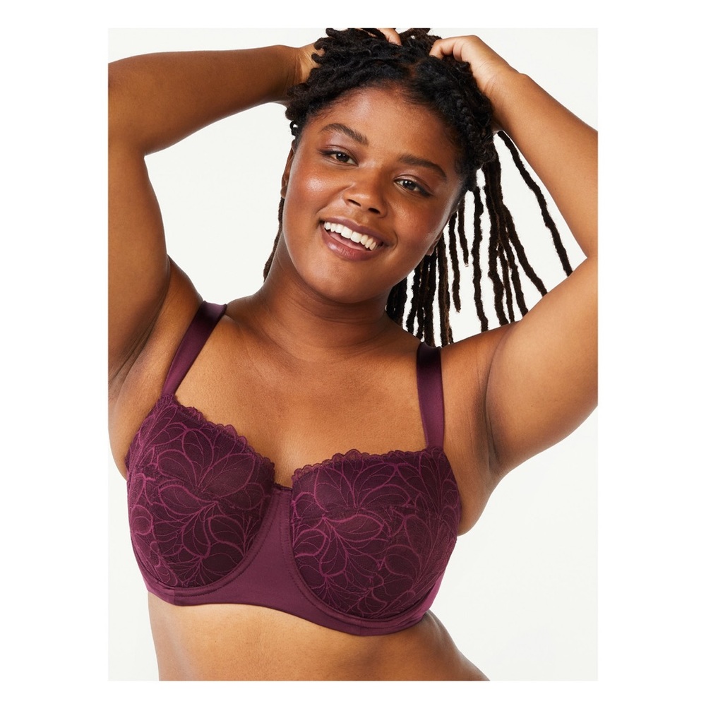 Joyspun underwire balconette bra